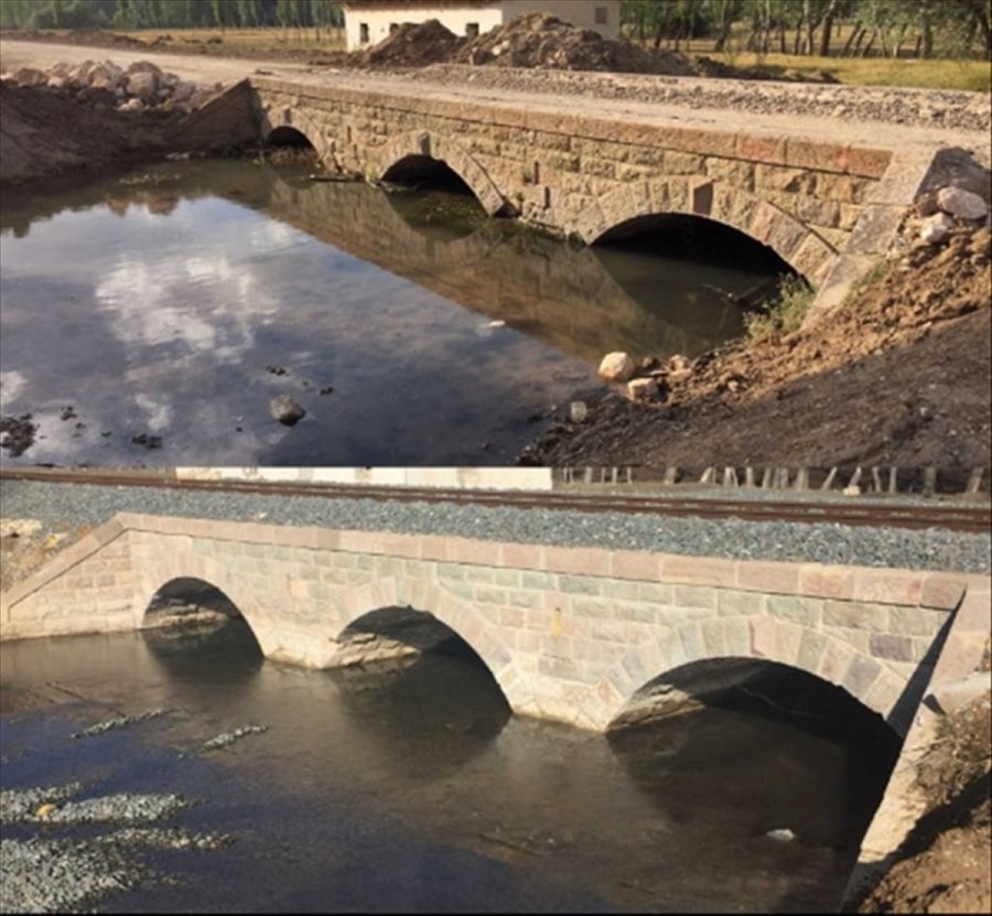 Samsun-sivas Demir Yolu Hattındaki 48 Tarihi Köprü Güçlendirildi