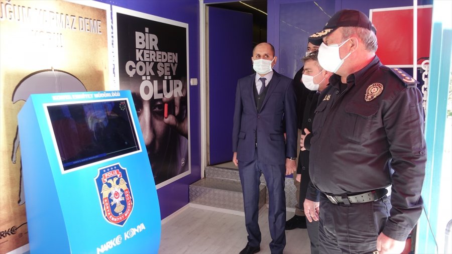 Konya'da Hizmet Verecek Narkotik Eğitim Tırı'nın Açılışı Yapıldı