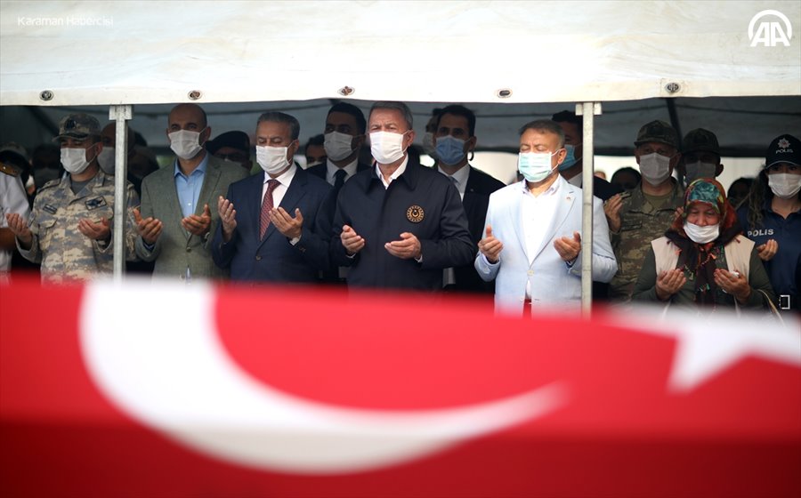 mersin mut şehit cenaze