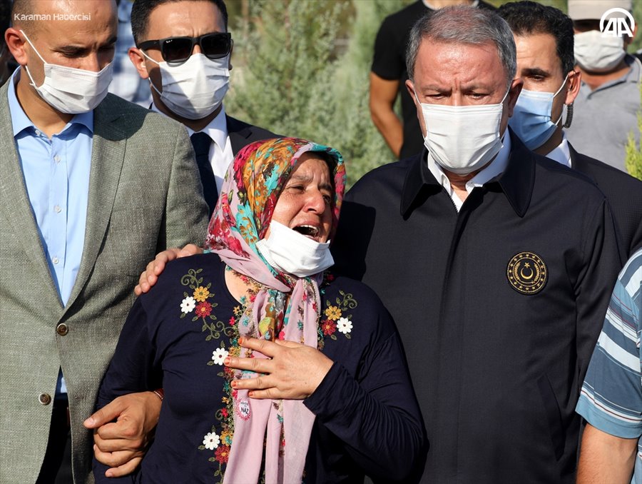 mersin mut şehit cenaze