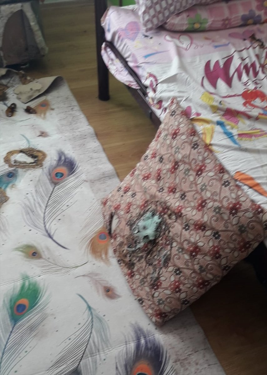 Mersin'de Bir Kişi Çocuklarının Evine Molotofkokteyli Atıp Yangın Çıkardı