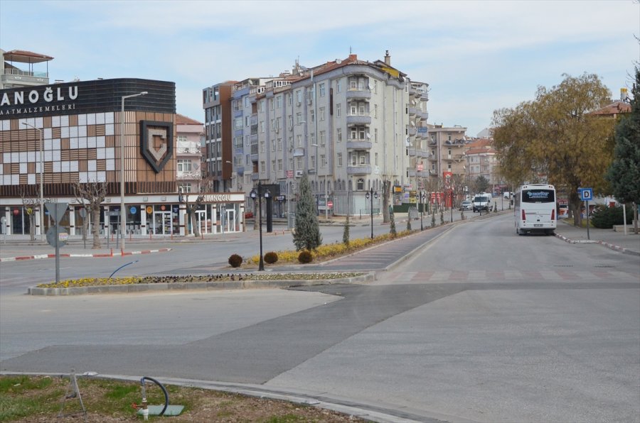 Konya, Karaman, Afyonkarahisar Ve Aksaray'da Sessizlik Hakim