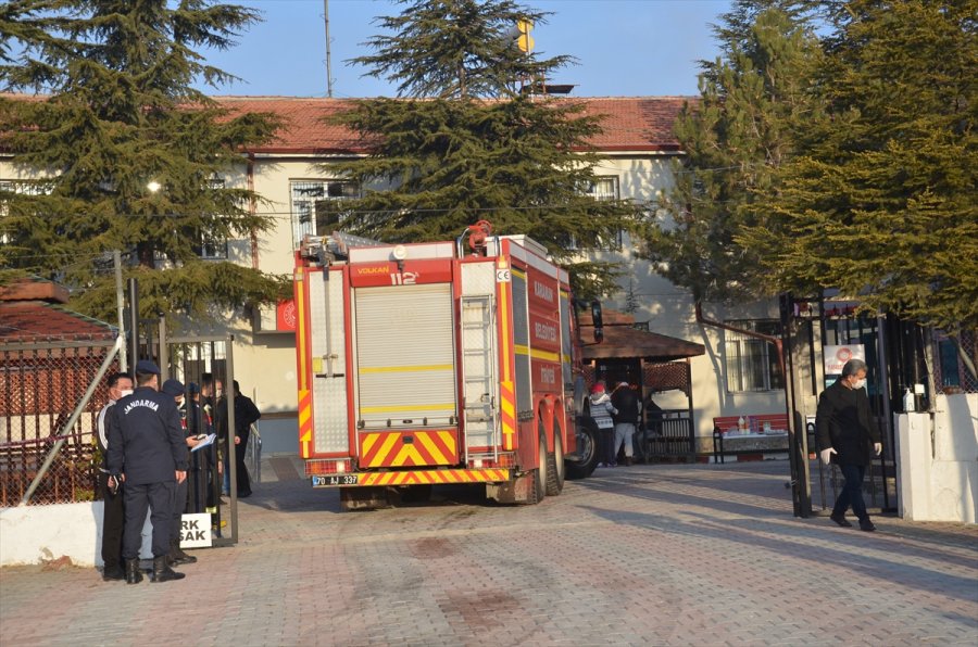 Karaman'da Yatılı Engelli Bakım Merkezinde Yangın