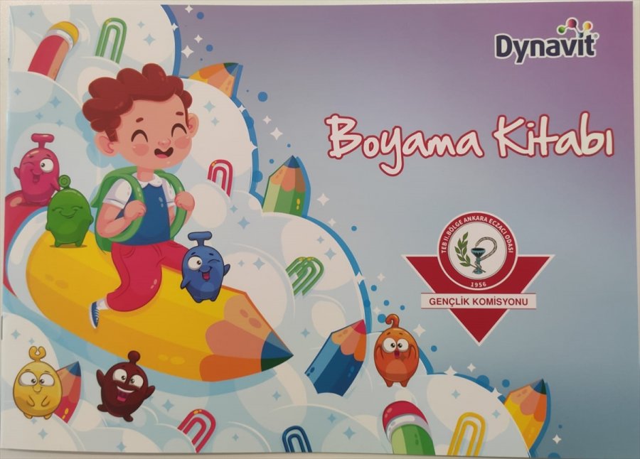 Ankara Eczacı Odasınca Hazırlanan Eğitici Boyama Kitabı Ankaralı Ve İzmirli Çocuklara Dağıtılacak