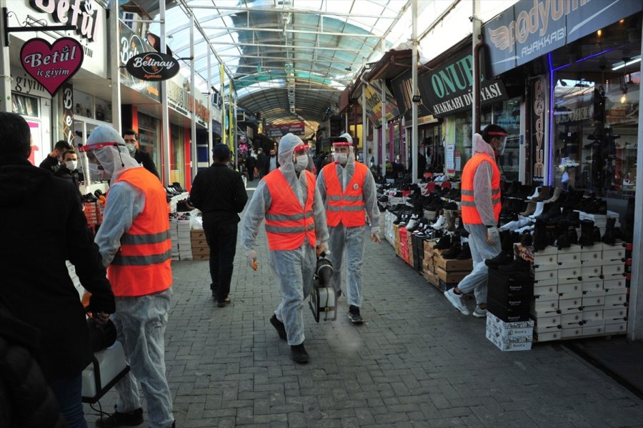Karaman Belediyesi'nin Koronavirüsle Mücadele Çalışmaları