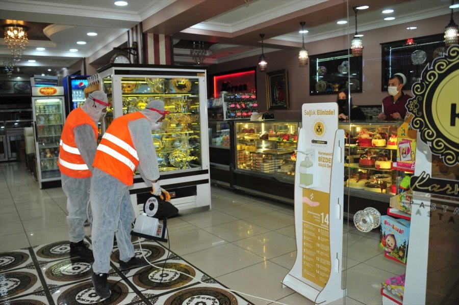 Karaman Belediyesi'nin Koronavirüsle Mücadele Çalışmaları