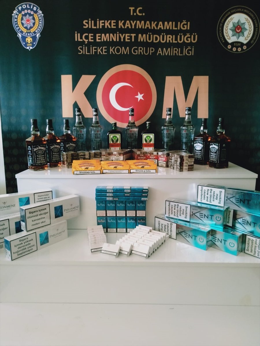 Mersin'de Kaçakçılık Operasyonlarında 2 Kişi Yakalandı