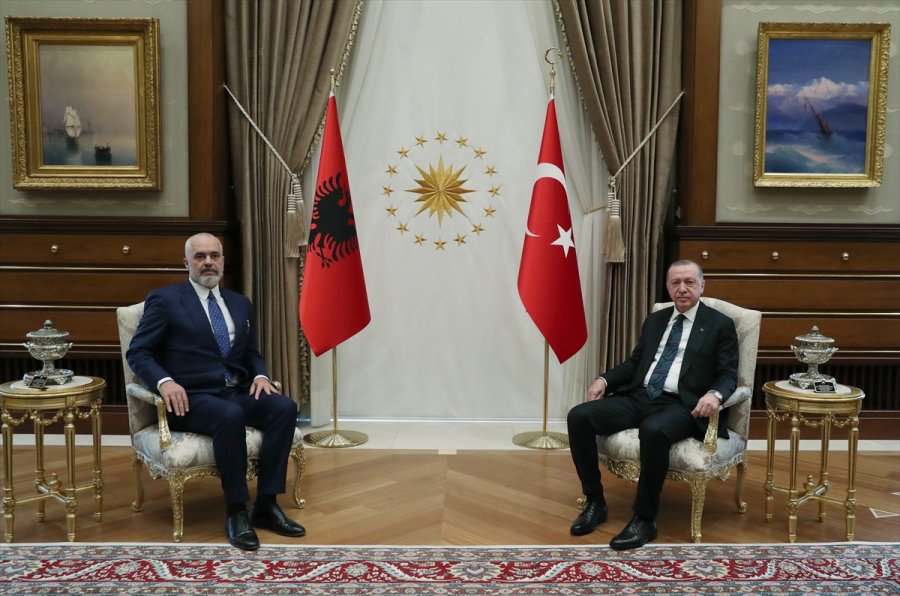 Arnavutluk Başbakanı Rama Ankara'da