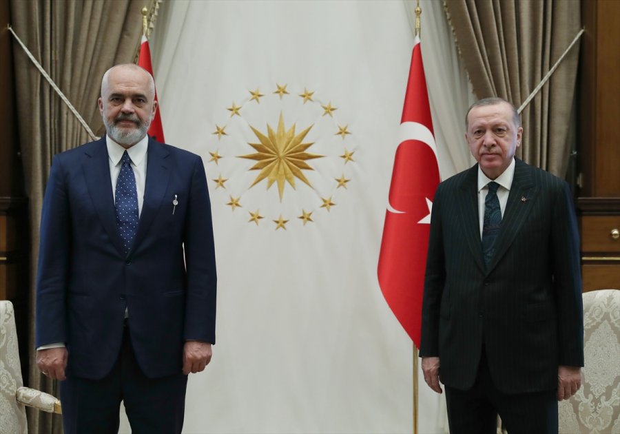 Arnavutluk Başbakanı Rama Ankara'da