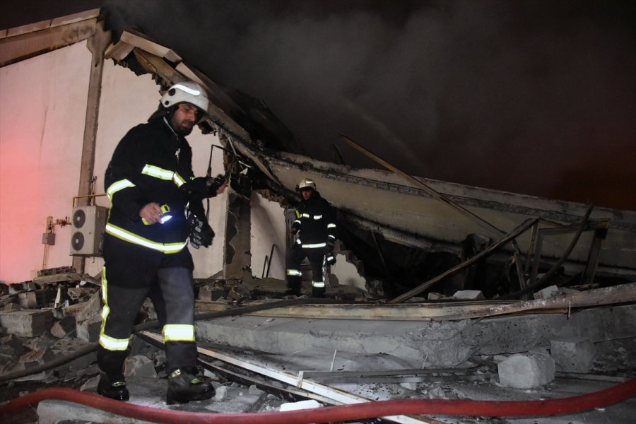 Güncelleme - Kayseri'de Bir Fabrikada Çıkan Yangın Kontrol Altına Alındı