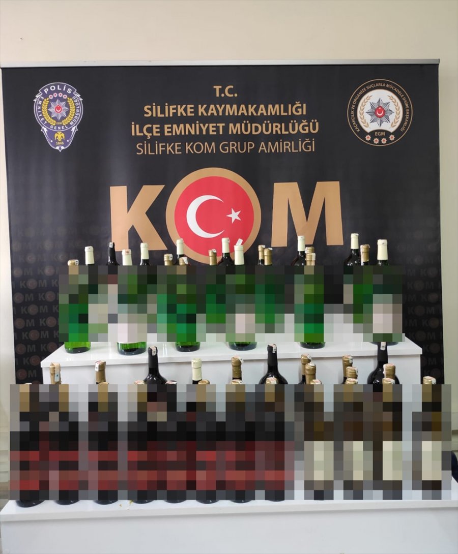 Mersin'de Sahte İçki Ve Kaçak Tütün Operasyonu: 3 Gözaltı