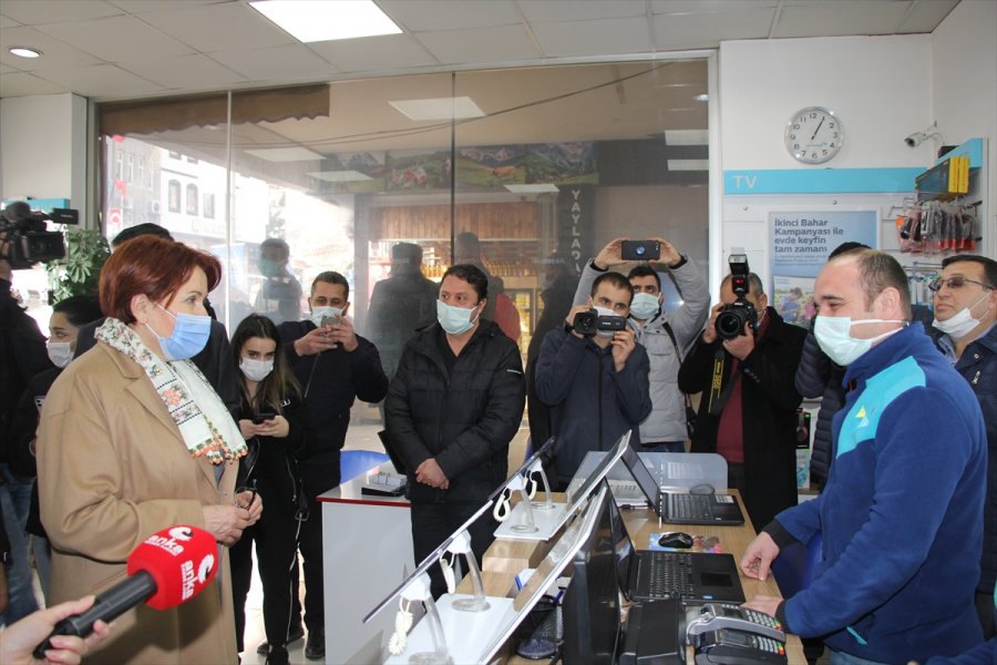 İyi Parti Genel Başkanı Akşener, Gündeme İlişkin Soruları Yanıtladı: