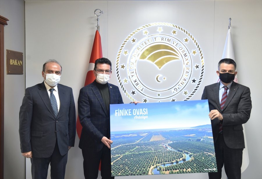 Milletvekili Uslu, Bakan Pakdemirli'yi Ziyaret Etti