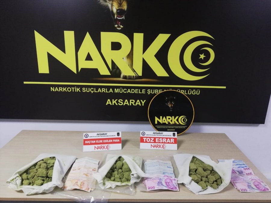 Aksaray'da Uyuşturucu Sattıkları İddiasıyla Yakalanan 2 Şüpheli Tutuklandı