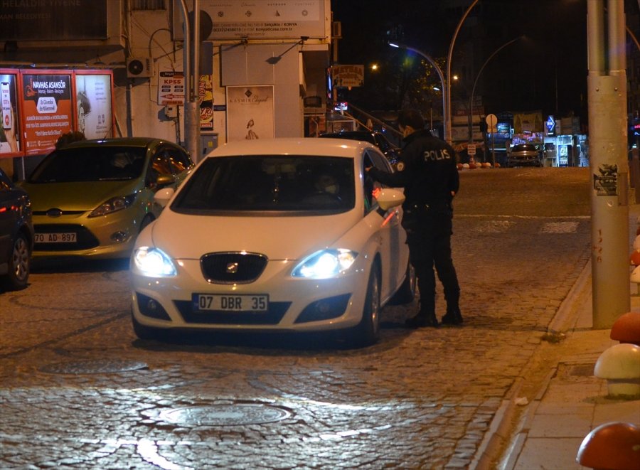 Konya, Karaman, Aksaray Ve Afyonkarahisar'da Sokağa Çıkma Kısıtlaması Sessizliği