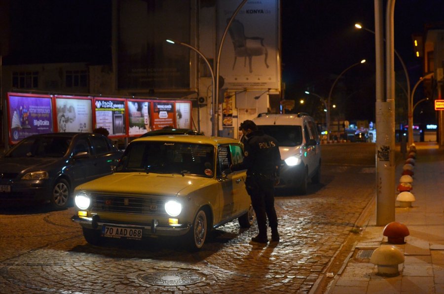 Konya, Karaman, Aksaray Ve Afyonkarahisar'da Sokağa Çıkma Kısıtlaması Sessizliği