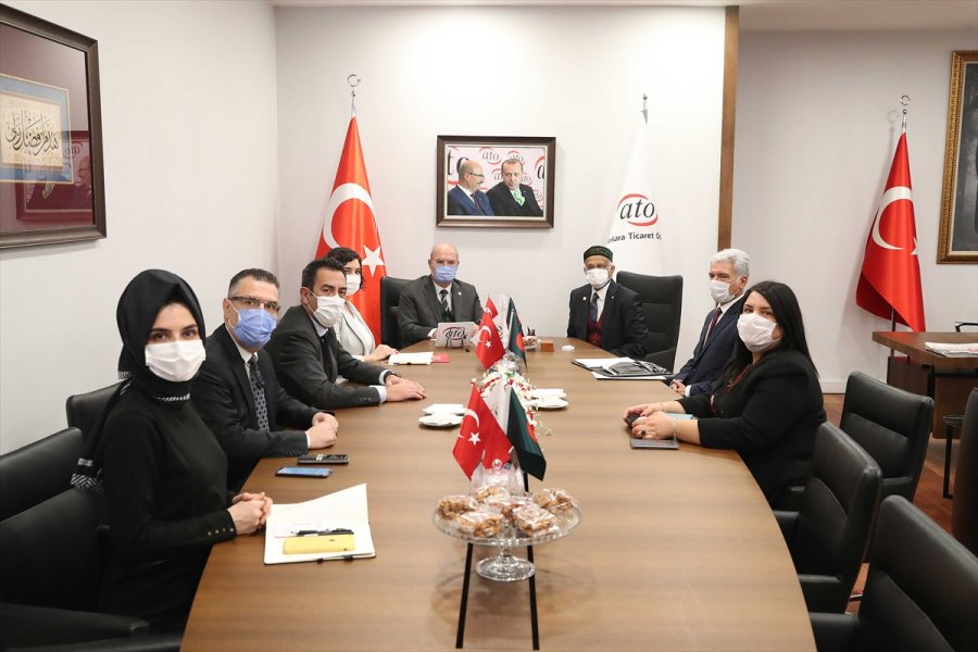 Bangladeş'in Ankara Büyükelçisi Mannan, Ato Başkanı Baran'ı Ziyaret Etti