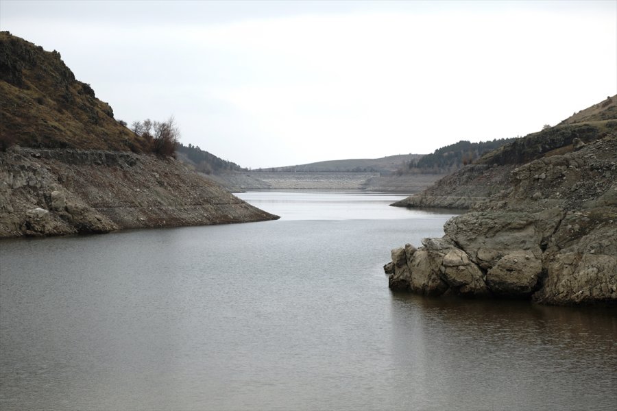 Çubuk-2 Barajı'nda Su Seviyesi Azaldı