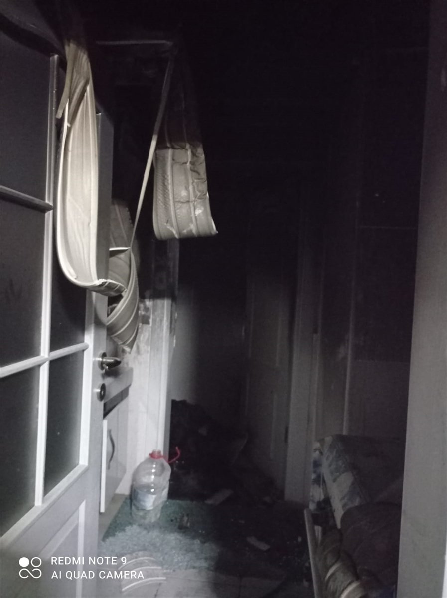Karaman'da Ev Yangını Korkuttu