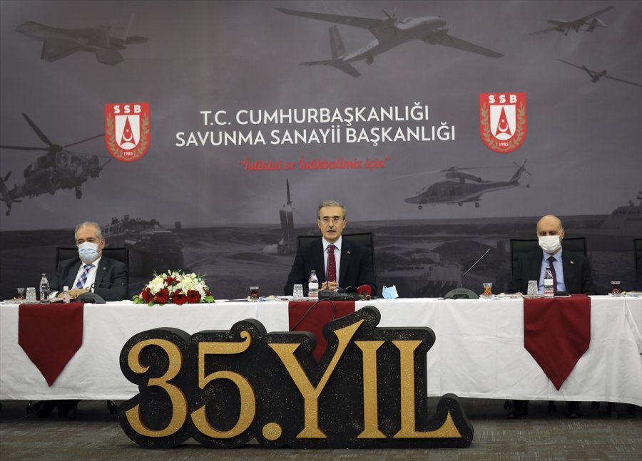 Savunma Sanayii Başkanı Demir, 2020 Değerlendirme Ve 2021 Hedefler Toplantısı'nda Konuştu: (2)