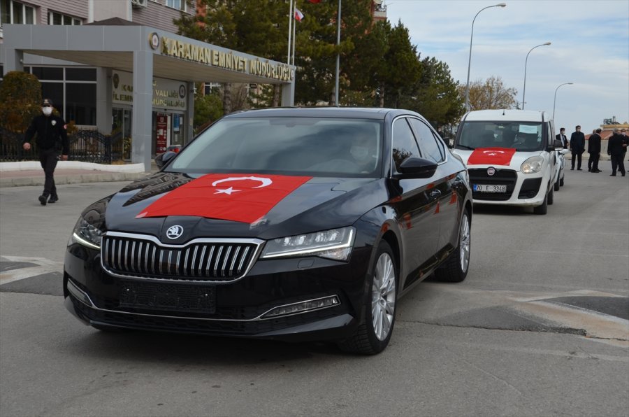 Karaman Emniyet Müdürlüğü'ne Araç Takviyesi