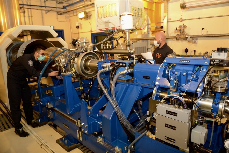 Türkiye'nin İlk Milli Helikopter Motoru Teı-ts1400'ün İkincisi De Başarıyla Çalıştırıldı