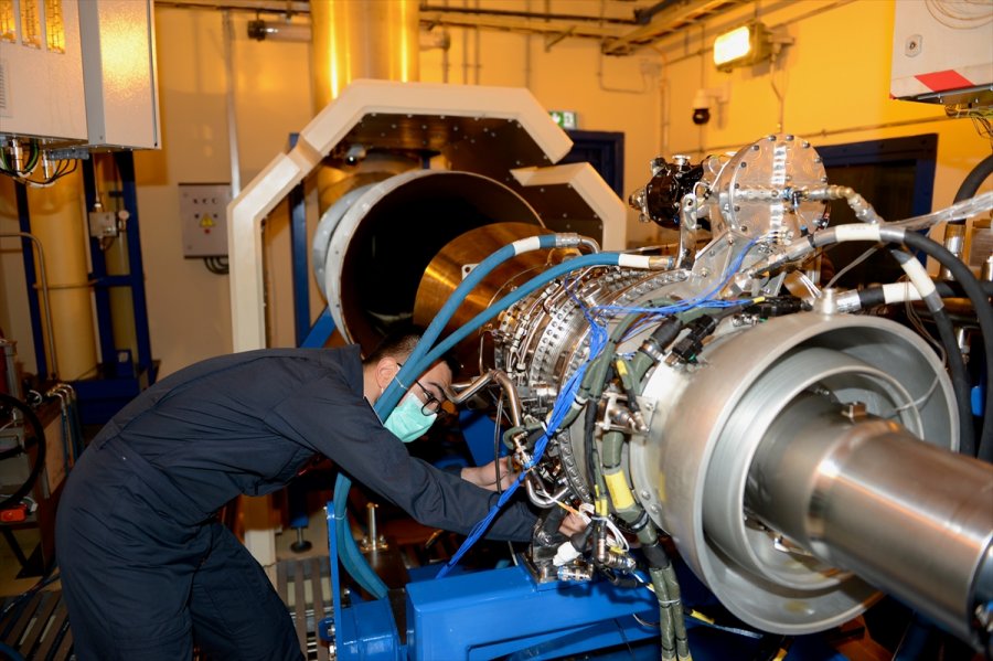 Türkiye'nin İlk Milli Helikopter Motoru Teı-ts1400'ün İkincisi De Başarıyla Çalıştırıldı