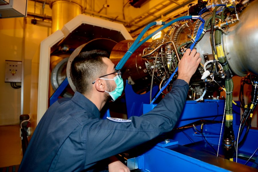 Türkiye'nin İlk Milli Helikopter Motoru Teı-ts1400'ün İkincisi De Başarıyla Çalıştırıldı