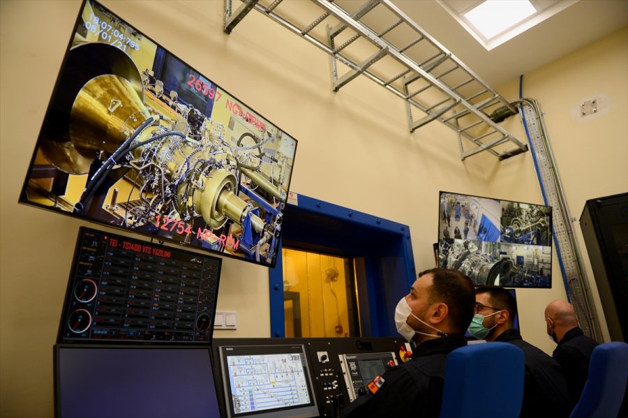 Türkiye'nin İlk Milli Helikopter Motoru Teı-ts1400'ün İkincisi De Başarıyla Çalıştırıldı