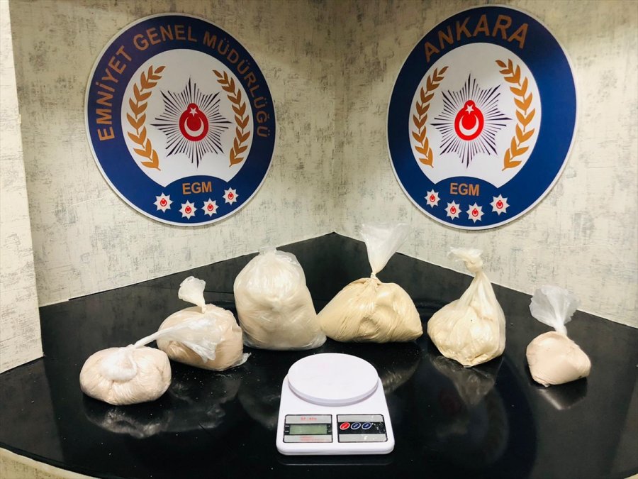 Ankara'da 20 Kilogram Eroin Ele Geçirildi