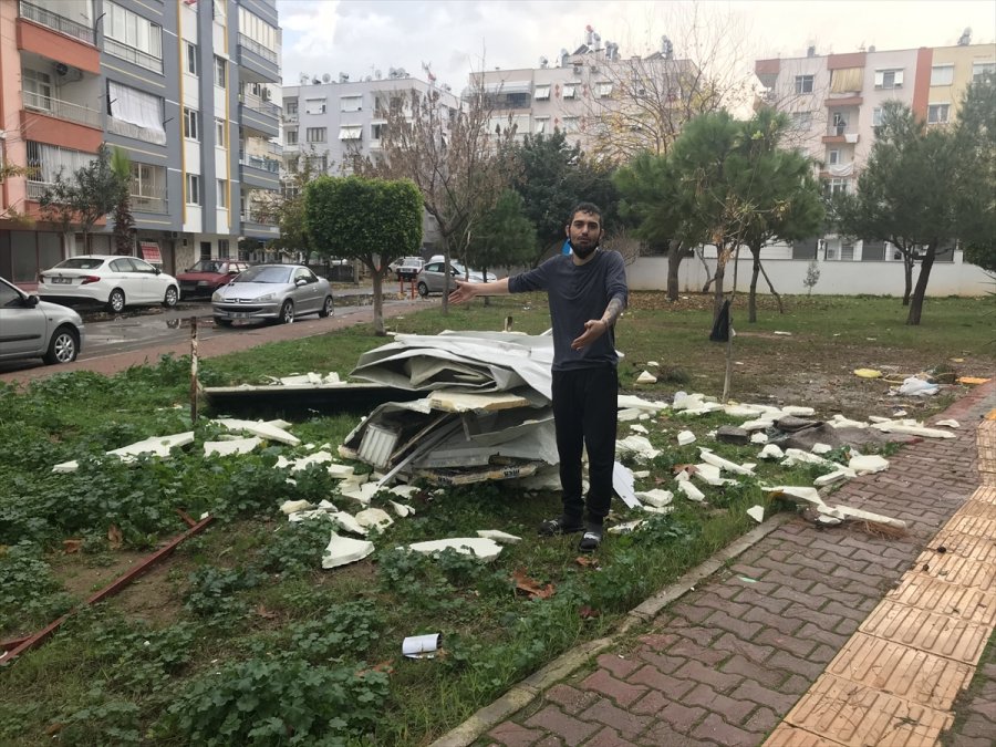 Güncelleme - Antalya'da Kuvvetli Rüzgar Ve Gök Gürültülü Sağanak