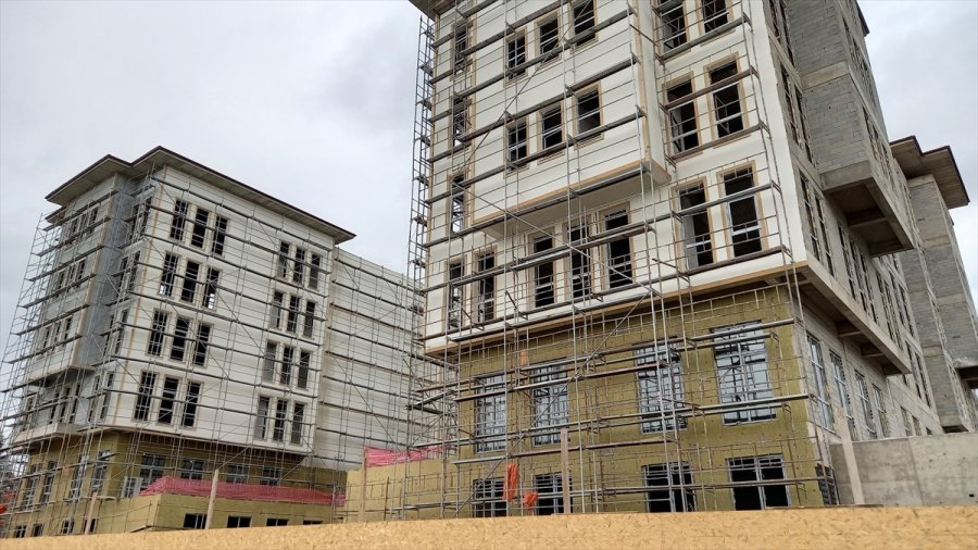 Beypazarı Belediyesi'nin Yeni Hizmet Binası Tamamlanmak Üzere