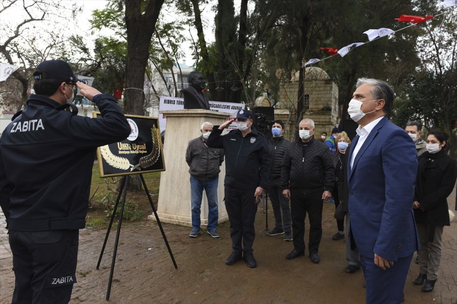 Kktc Kurucu Cumhurbaşkanı Rauf Denktaş, Muratpaşa'da Anıldı