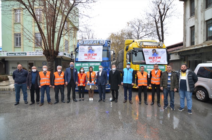 Mehir Vakfı Suriye’ye 2 Tır Yardım Gönderdi