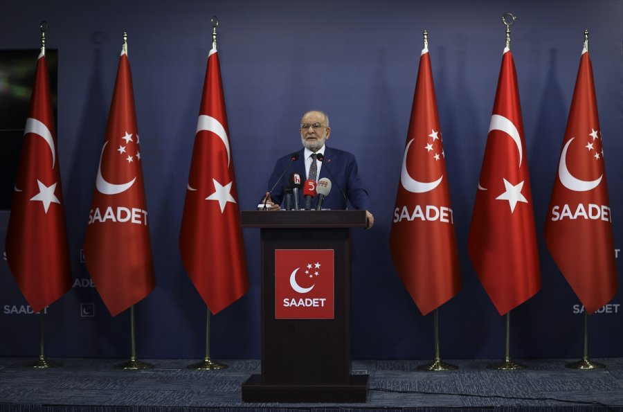 Saadet Partisi Genel Başkanı Temel Karamollaoğlu Gündemi Değerlendirdi: