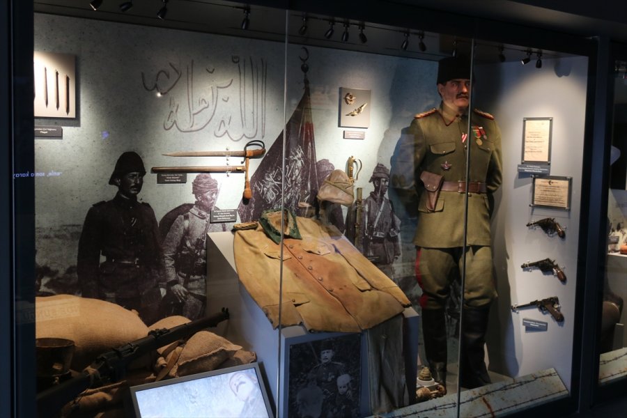Çanakkale Savaşları Mobil Müzesi, Gölbaşı'nda Ziyarete Açıldı