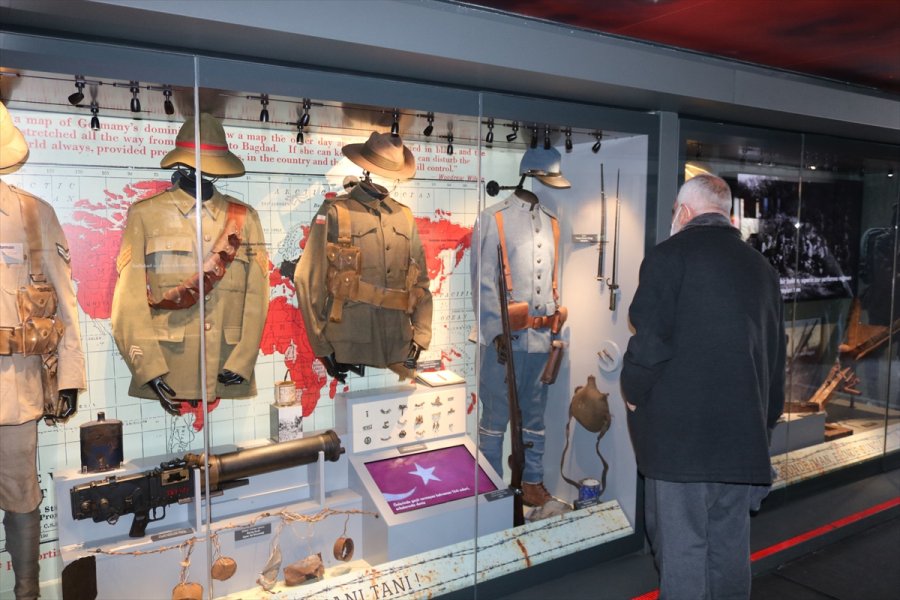 Çanakkale Savaşları Mobil Müzesi, Gölbaşı'nda Ziyarete Açıldı