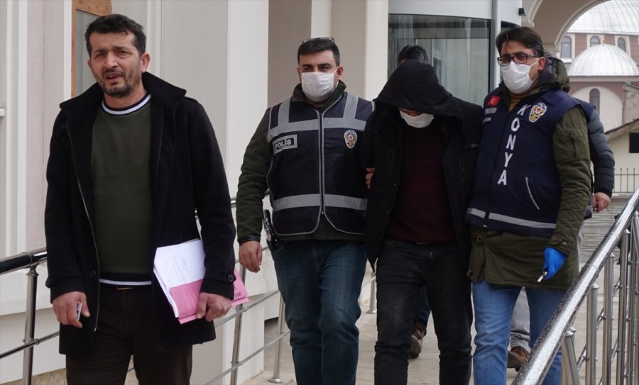 Konya'da Pompalı Tüfekle Kayınpederi Ve Bacanağını Öldüren Zanlı, Tutuklandı
