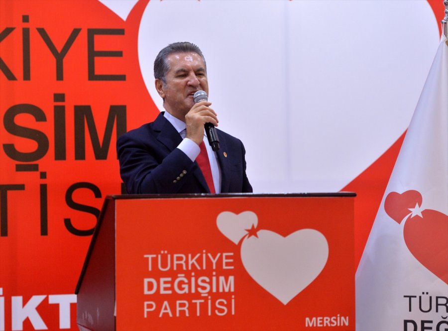 Türkiye Değişim Partisi Genel Başkanı Sarıgül, Mersin'de Konuştu: