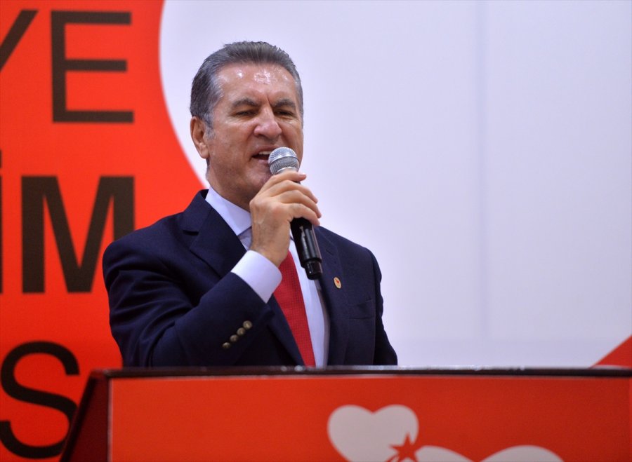 Türkiye Değişim Partisi Genel Başkanı Sarıgül, Mersin'de Konuştu: