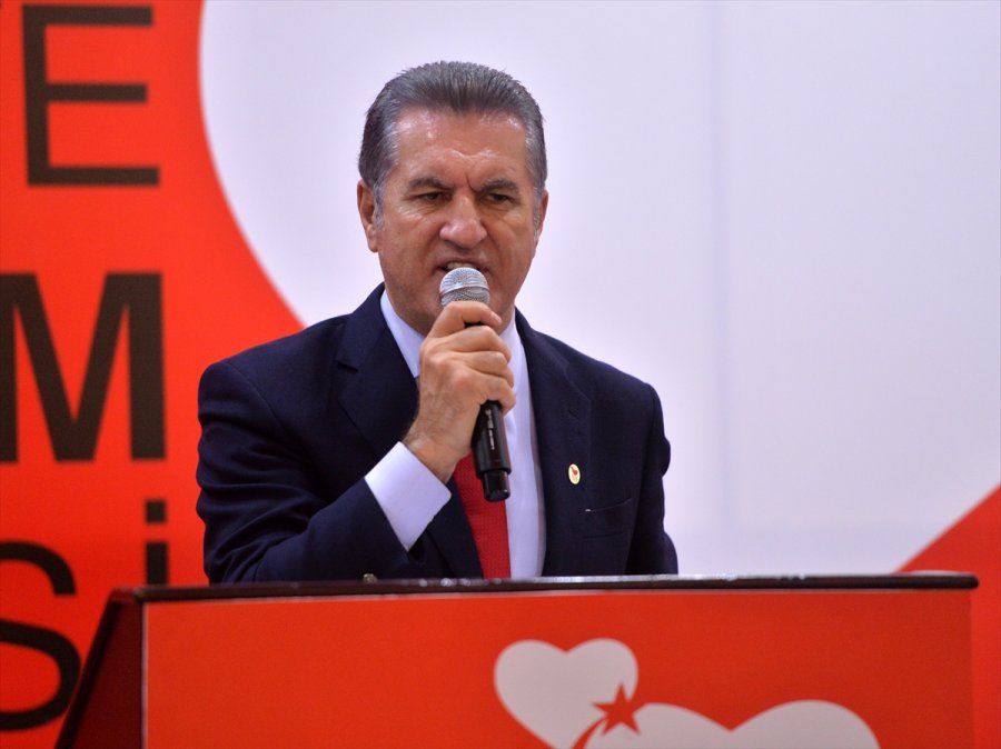 Türkiye Değişim Partisi Genel Başkanı Sarıgül, Mersin'de Konuştu: