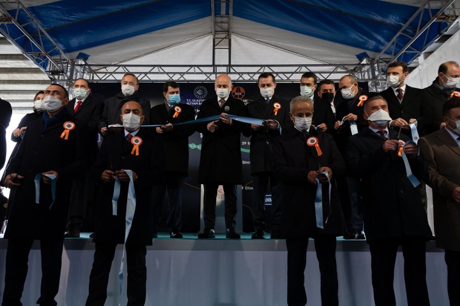 Yenikent-temelli Yolu Hizmete Açıldı