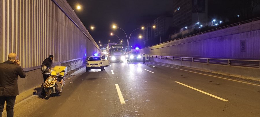 Ankara'da Motosiklet Kazası: 2 Yaralı