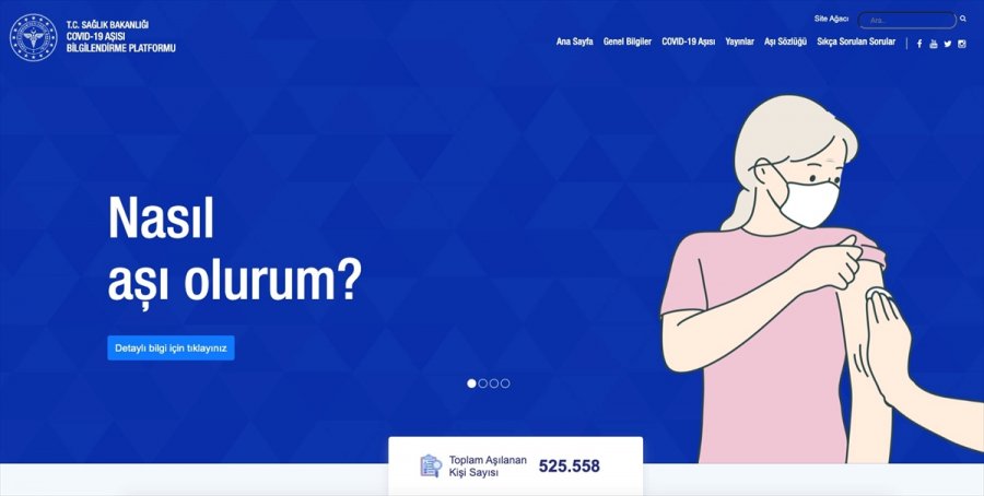 Kovid-19 Aşısı Yaptıranların Sayısı 500 Bini Geçti