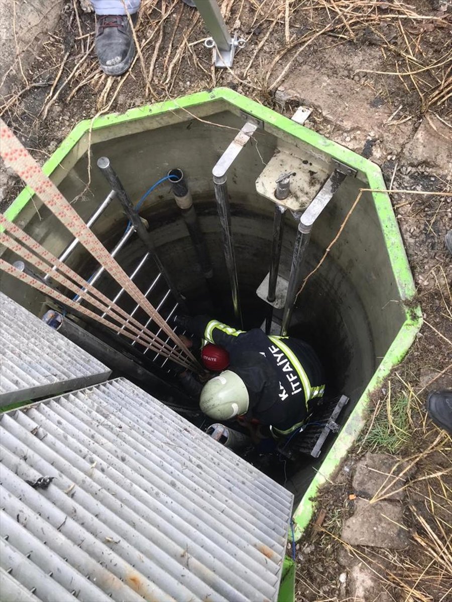Kayseri'de Foseptiğe Düşen İşçiyi İtfaiye Kurtardı