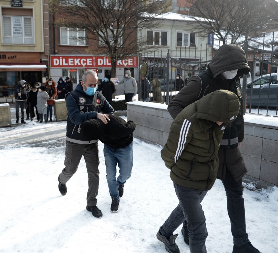Eskişehir'de Uyuşturucu Operasyonunda 6 Şüpheli Tutuklandı
