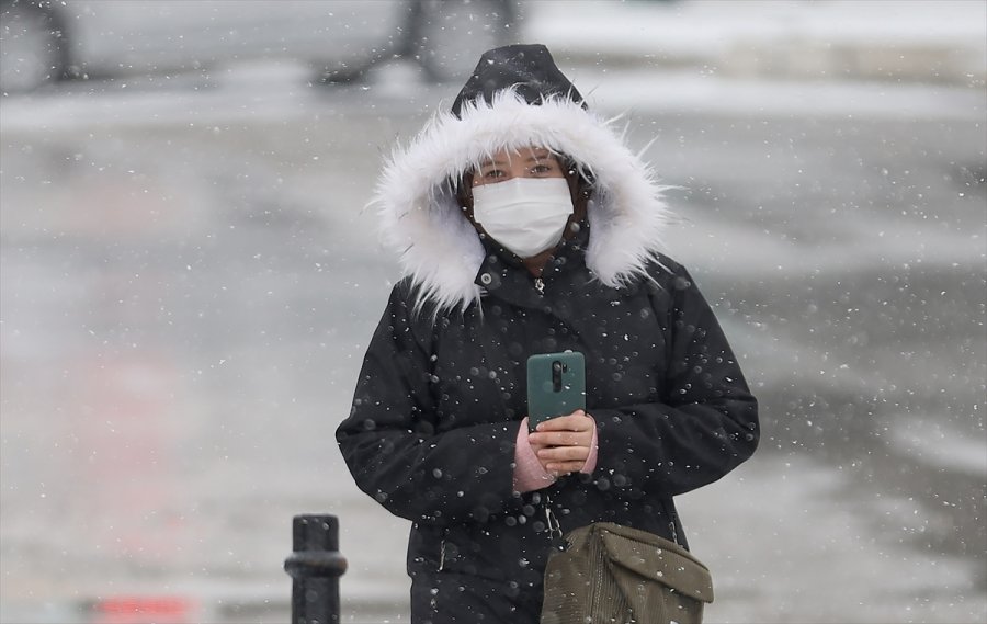 Konya'da Kar Ve Tipi Etkili Oluyor