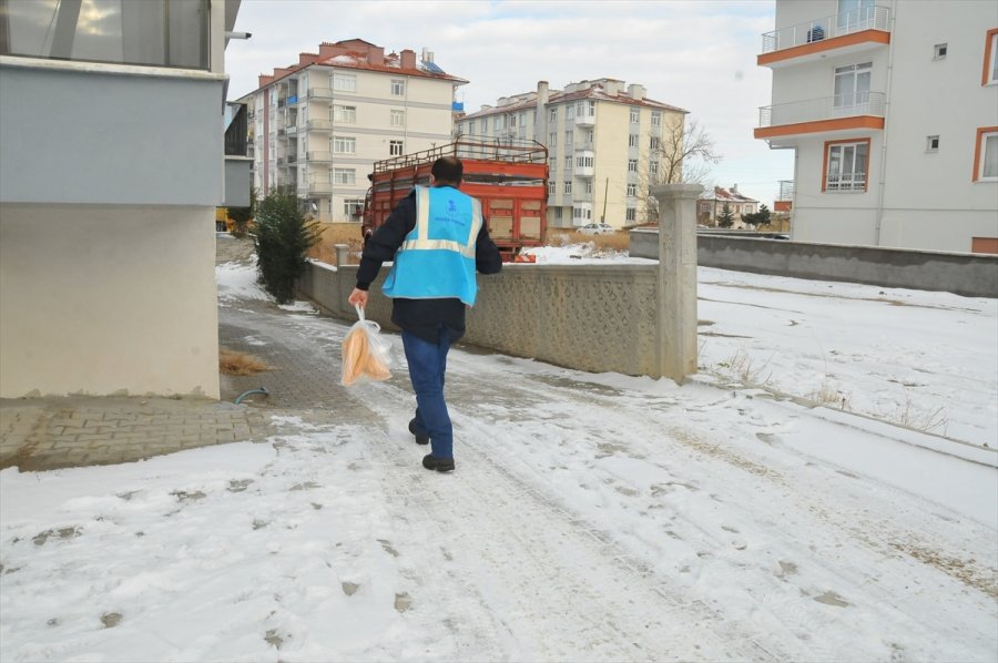 Akşehir'de Kovid-19 Hastalarına Sıcak Yemek Desteği