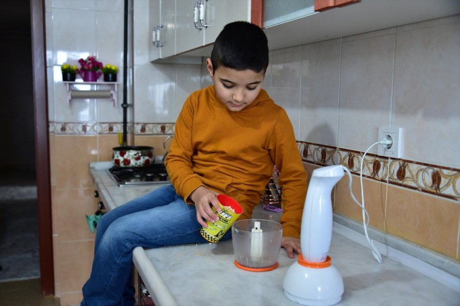 Mamak Belediyesi Kuş Yuvası İsteyen Çocuğun Dileğini Yerine Getirdi