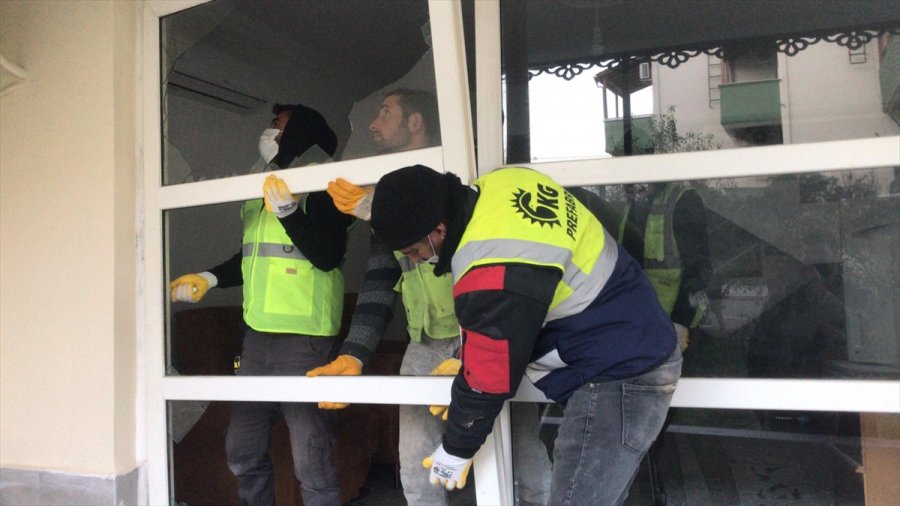 Akkuyu Ngs'deki Planlı Patlatmada Evlerde Oluşan Hasar Gideriliyor